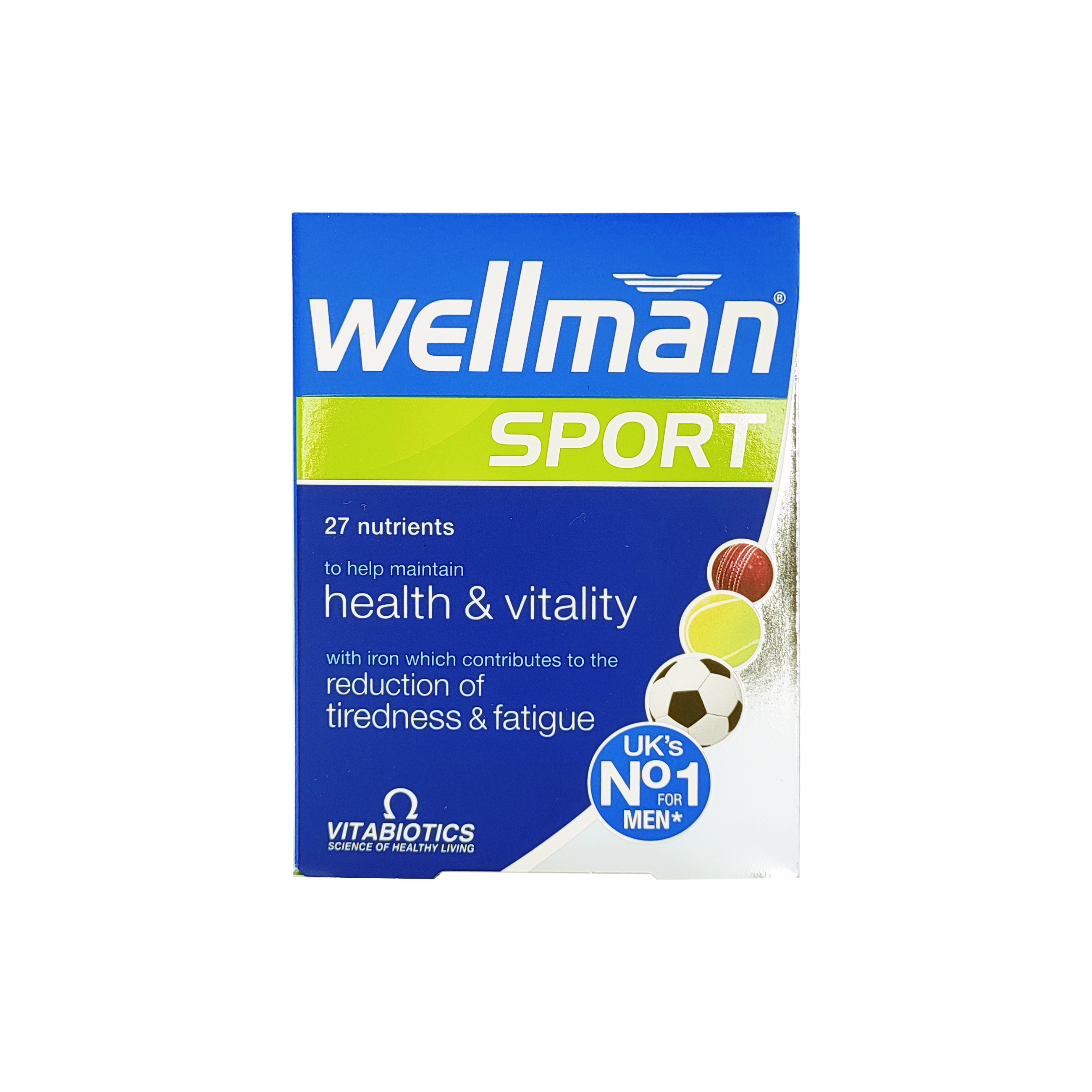 1045_Wellman Sport, 30 tabletas
