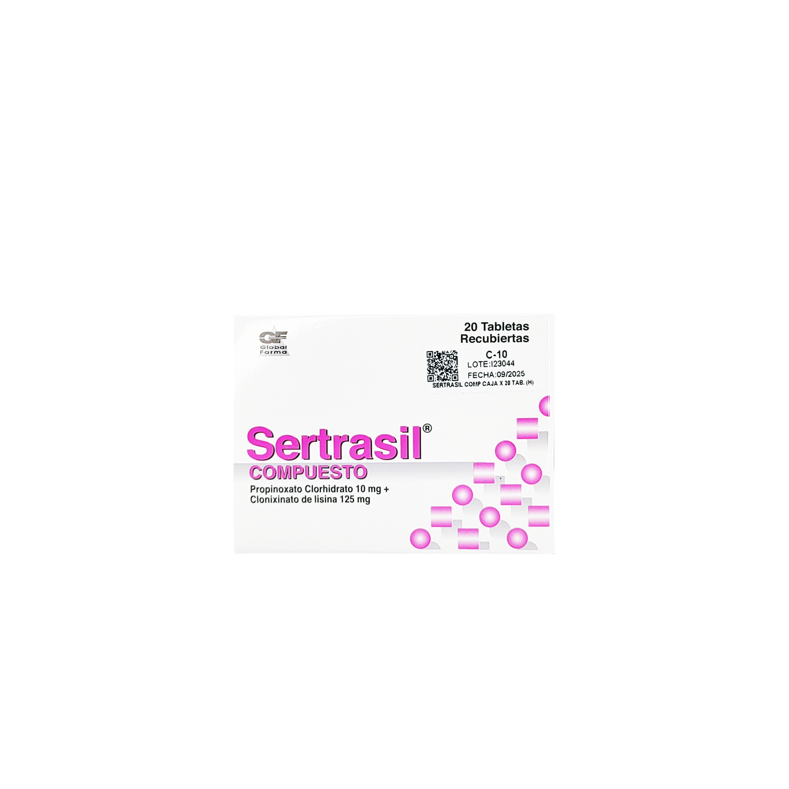 1063_Sertrasil compuesto, 1 de 2 blister