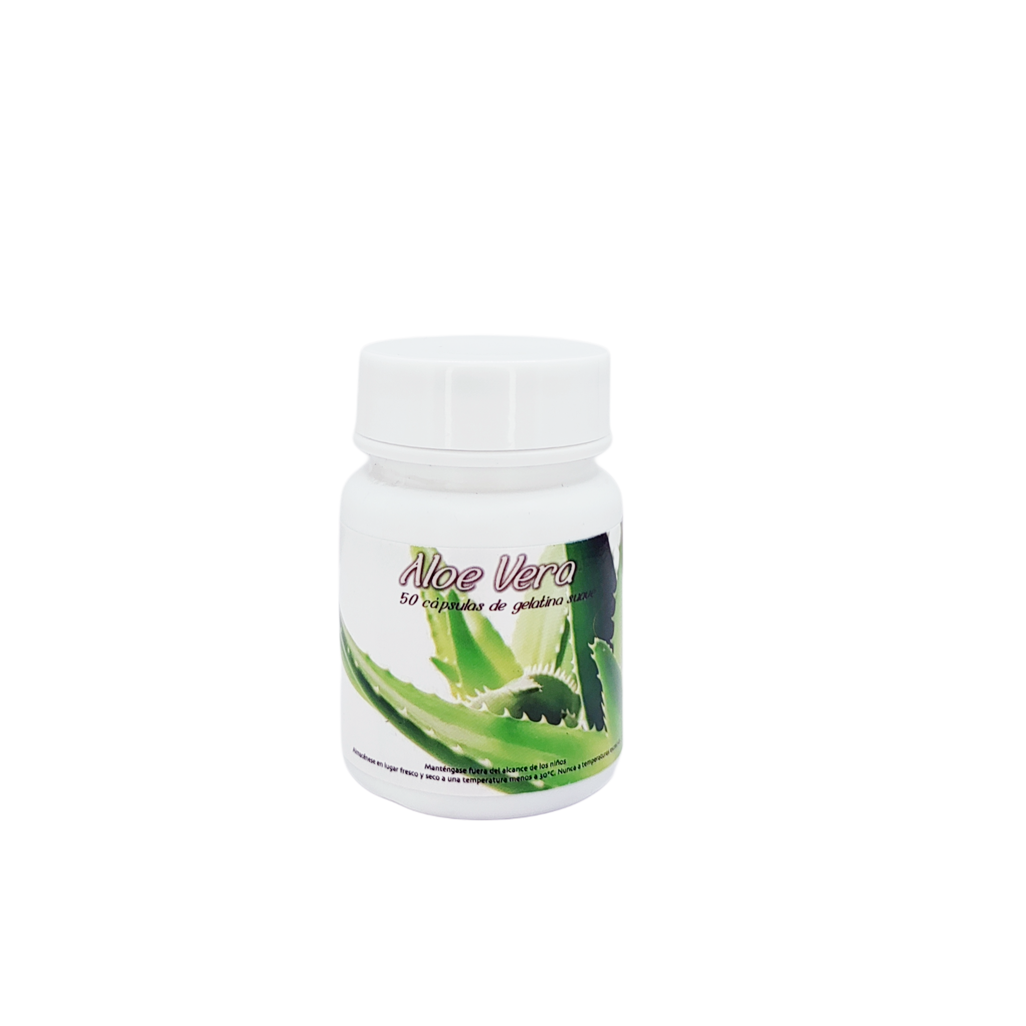 1090_Aloe Vera, frasco 50 capsulas