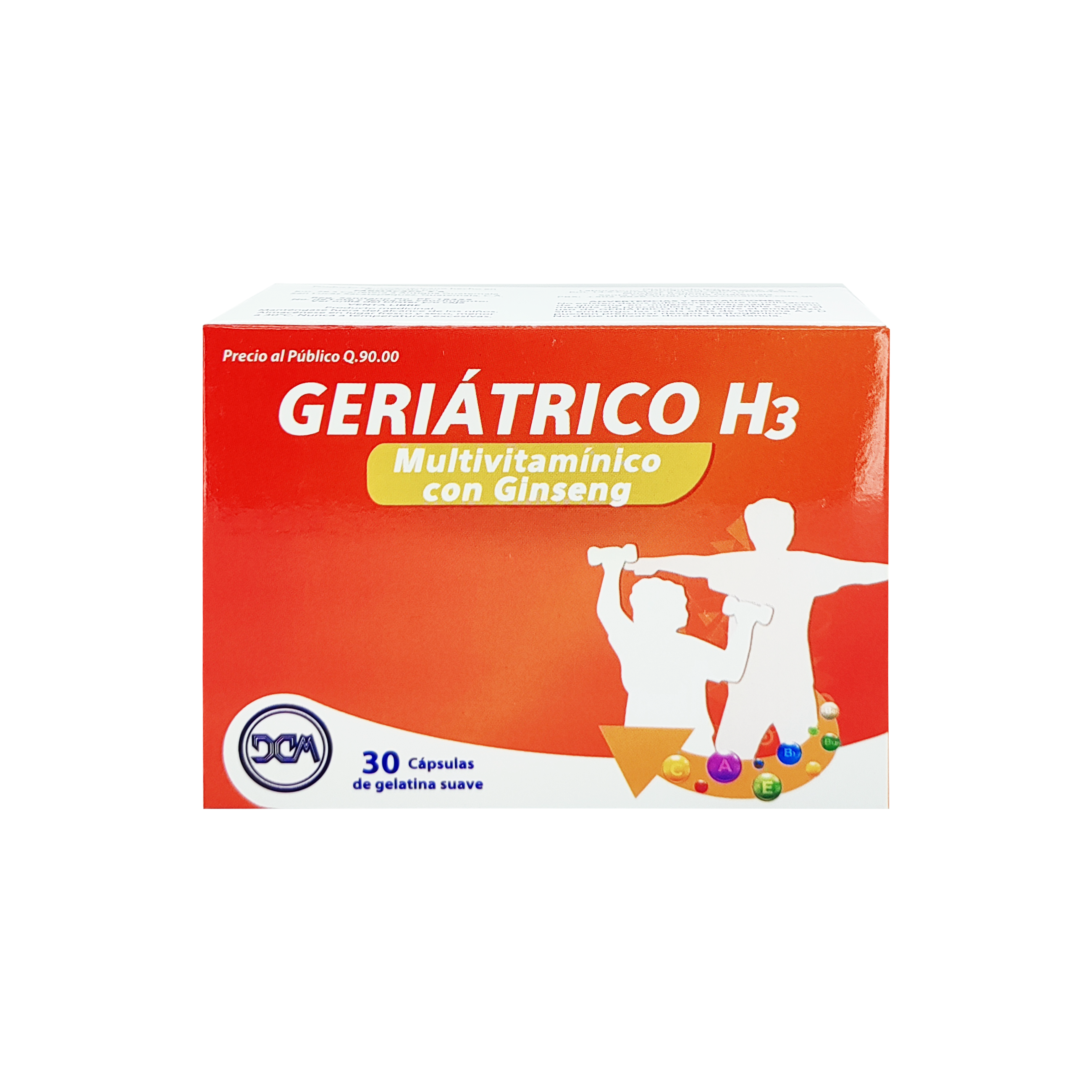 1125_Geriatrico H3 conamep, 30 capsulas