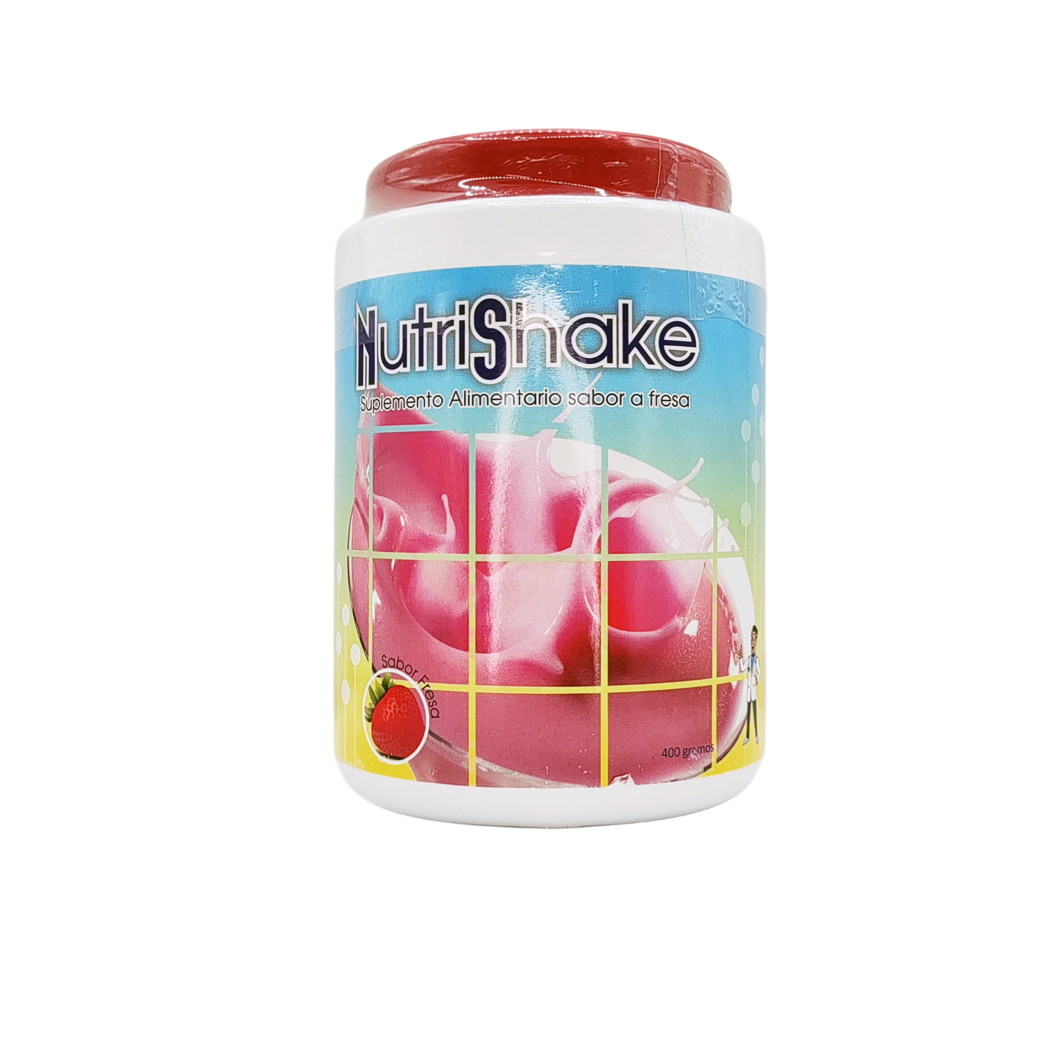 1169_Nutrishake polvo sabor fresa, frasco 400g