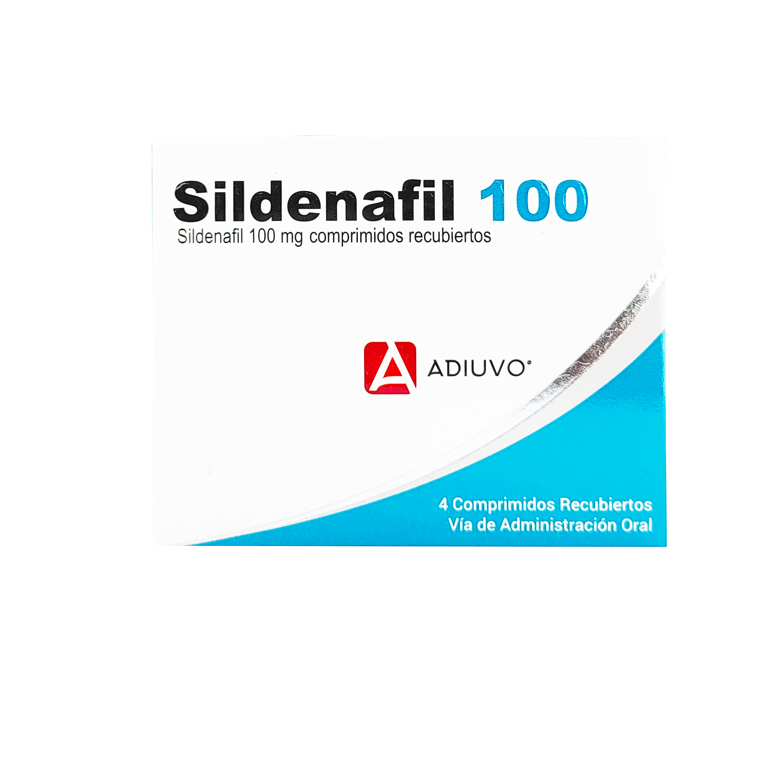 1271_Sildenafil Adiuvo 100mg,1 de 4 comprimidos recubiertos
