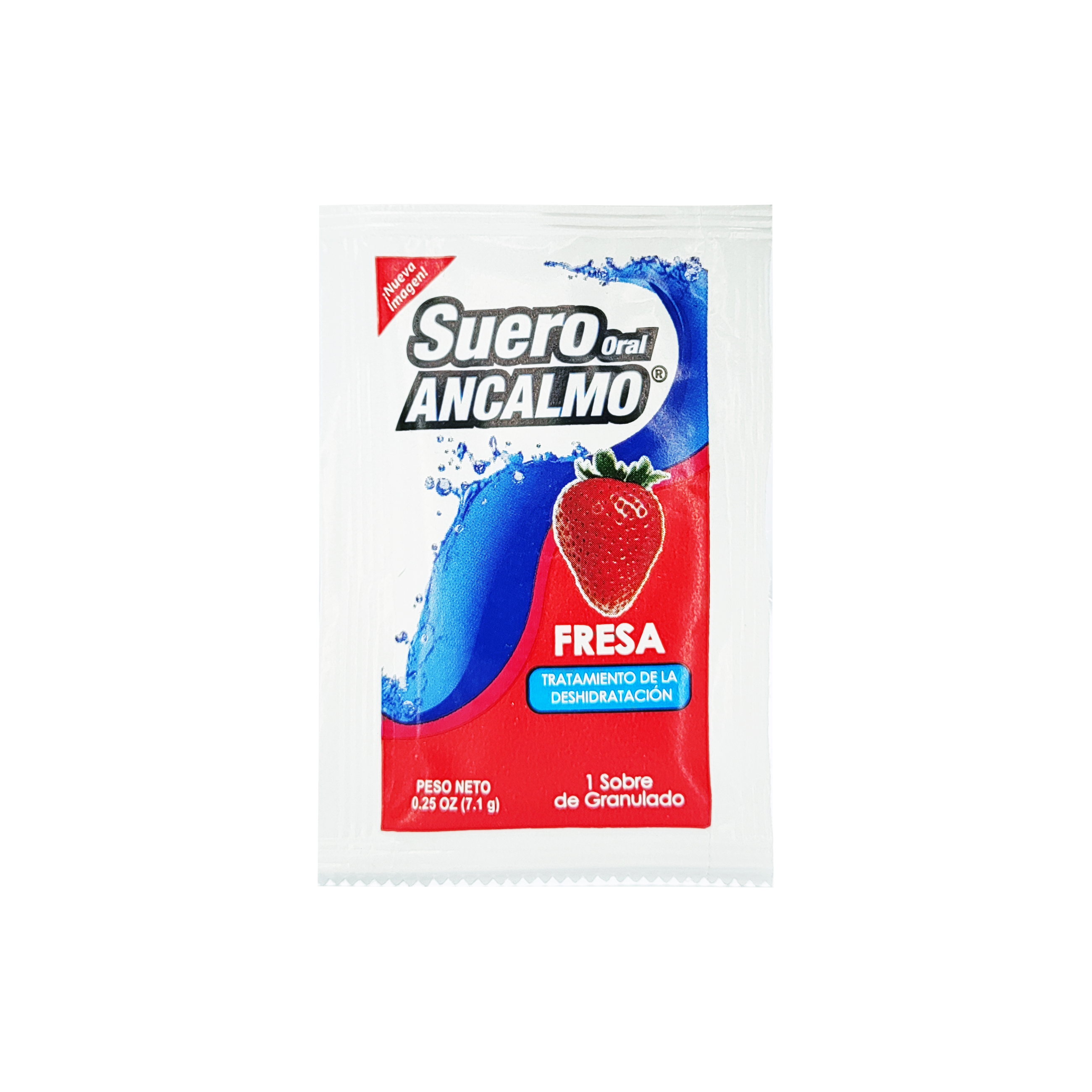 1317_Suero Oral Ancalmo Fresa, 1 sobre