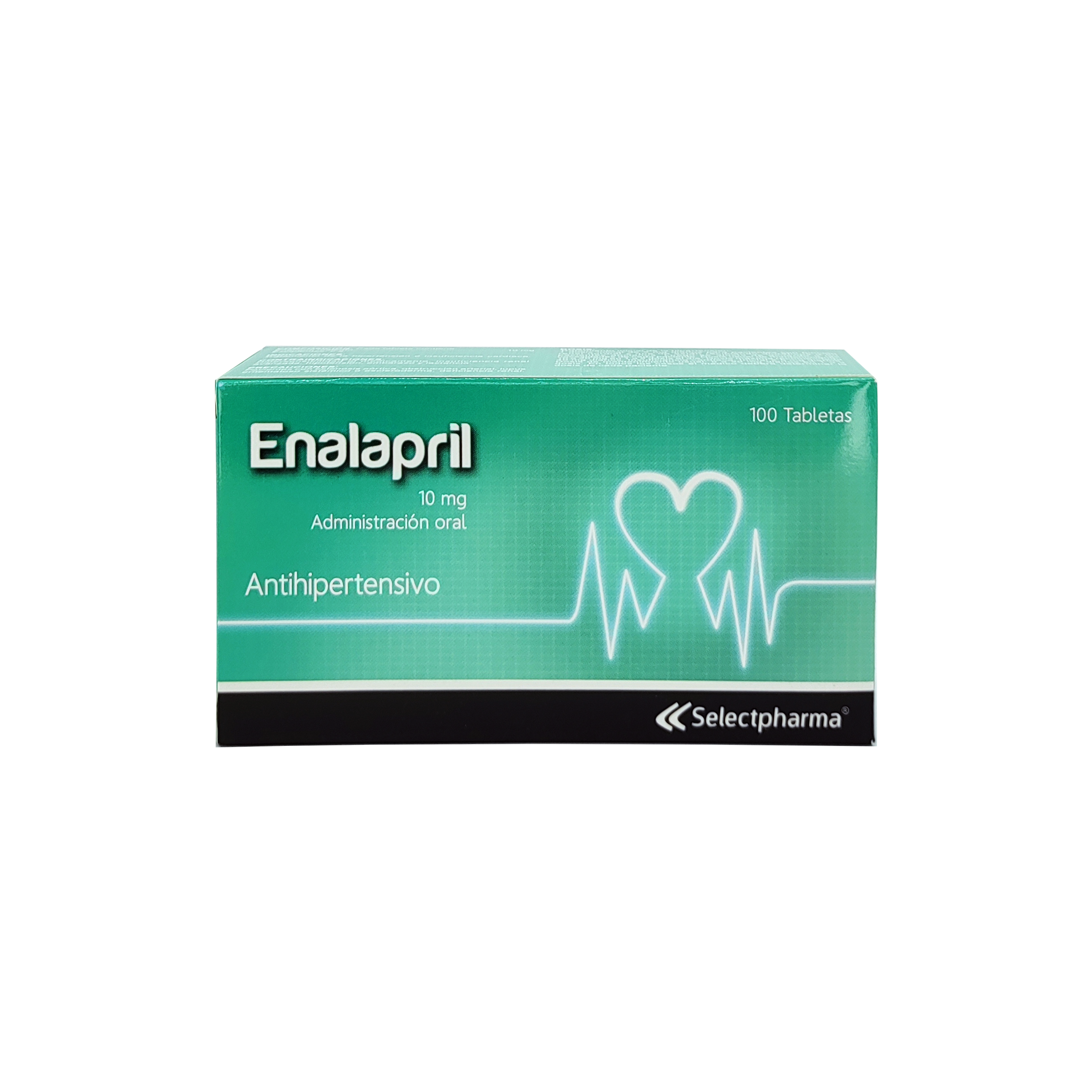 1338_Enalapril Selectpharma 10mg , 1 de 20 tabletas