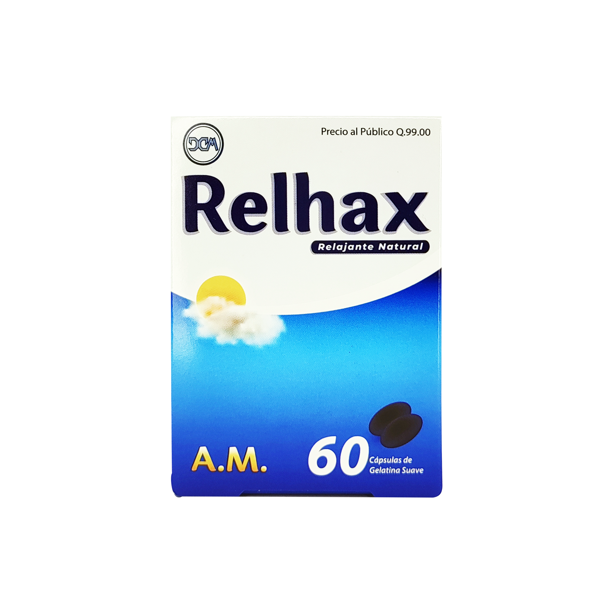 1448_Relhax A.M, 60 capsulas