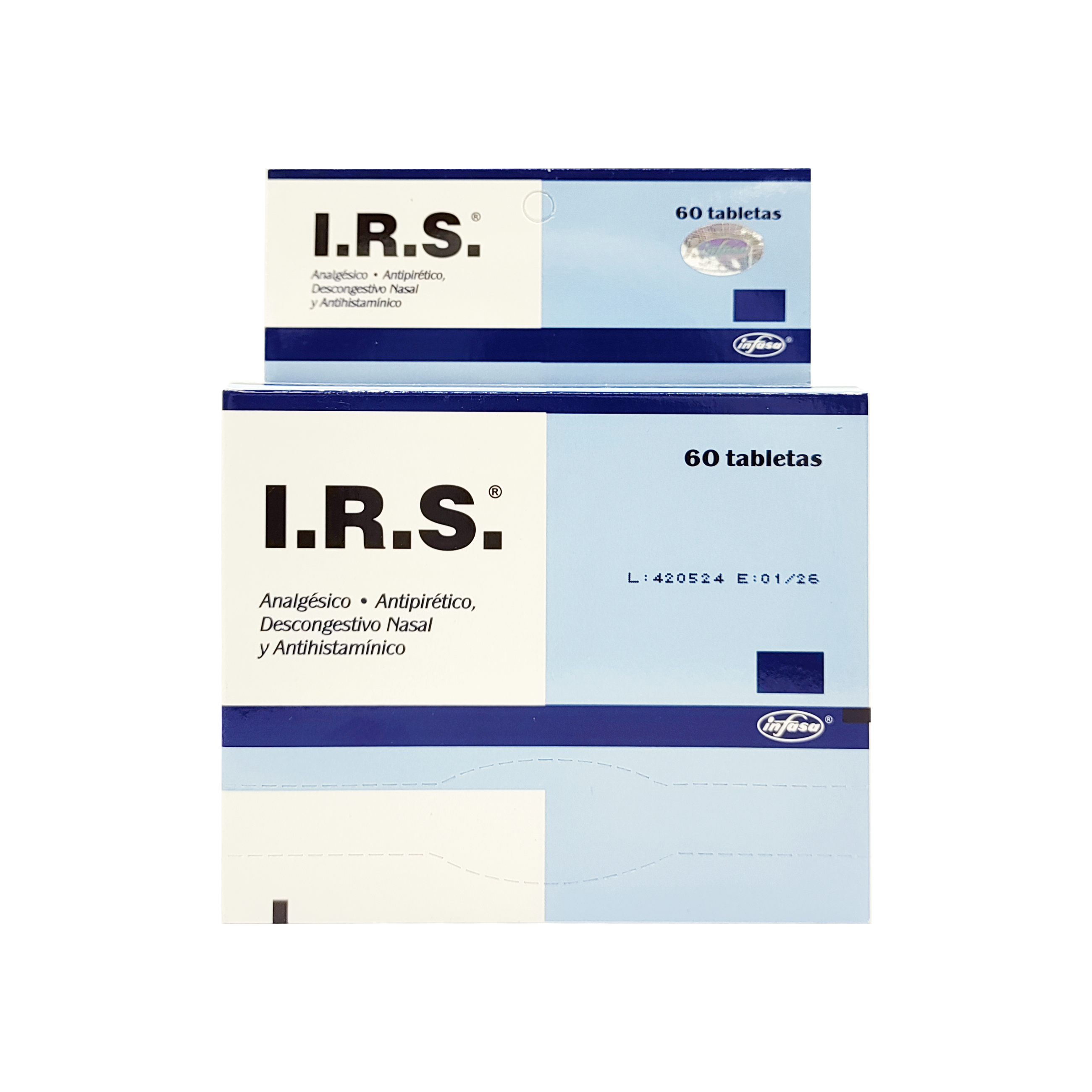 1487_IRS, 4 tabletas