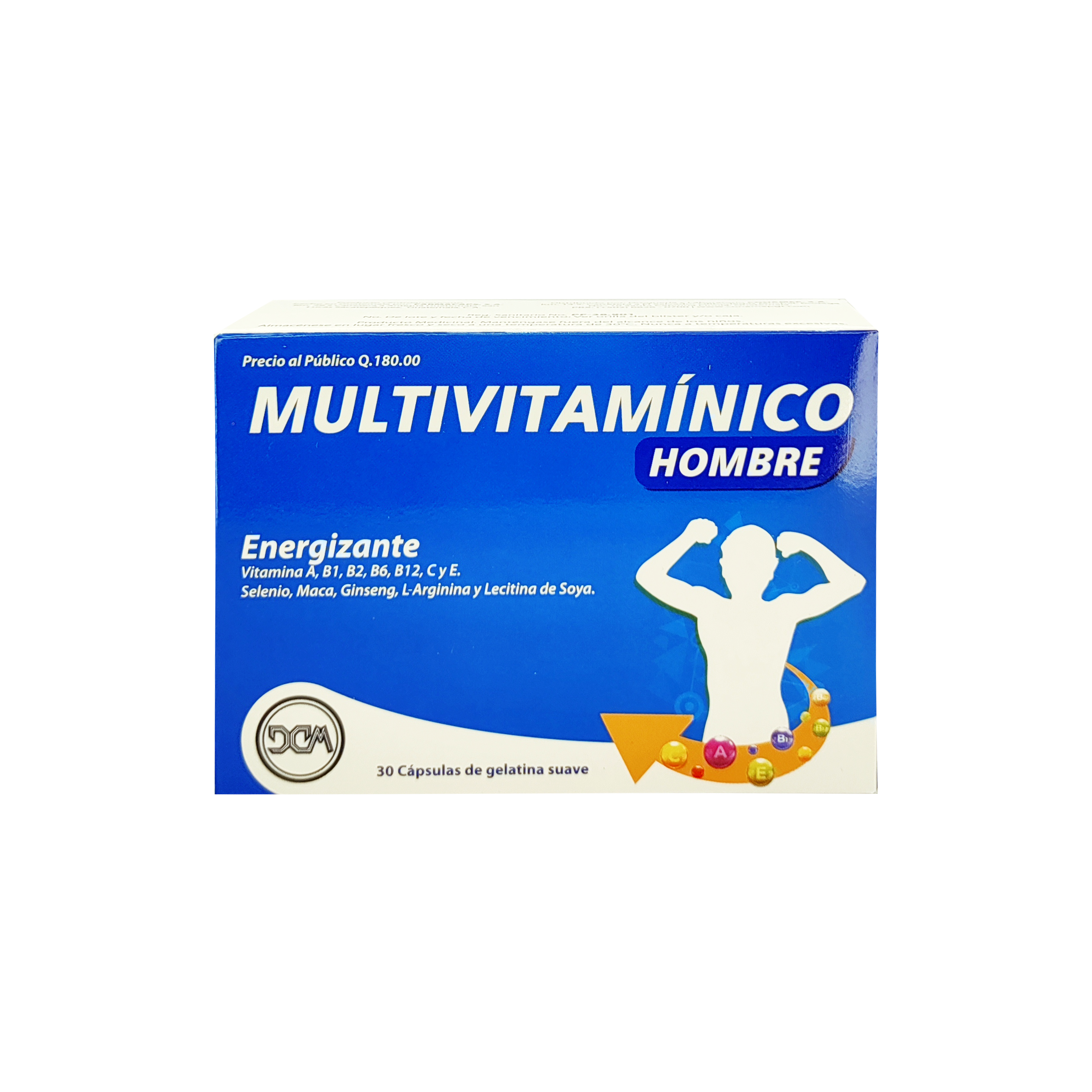 1488_Multivitaminico Conamep Hombre , 30 gelcaps