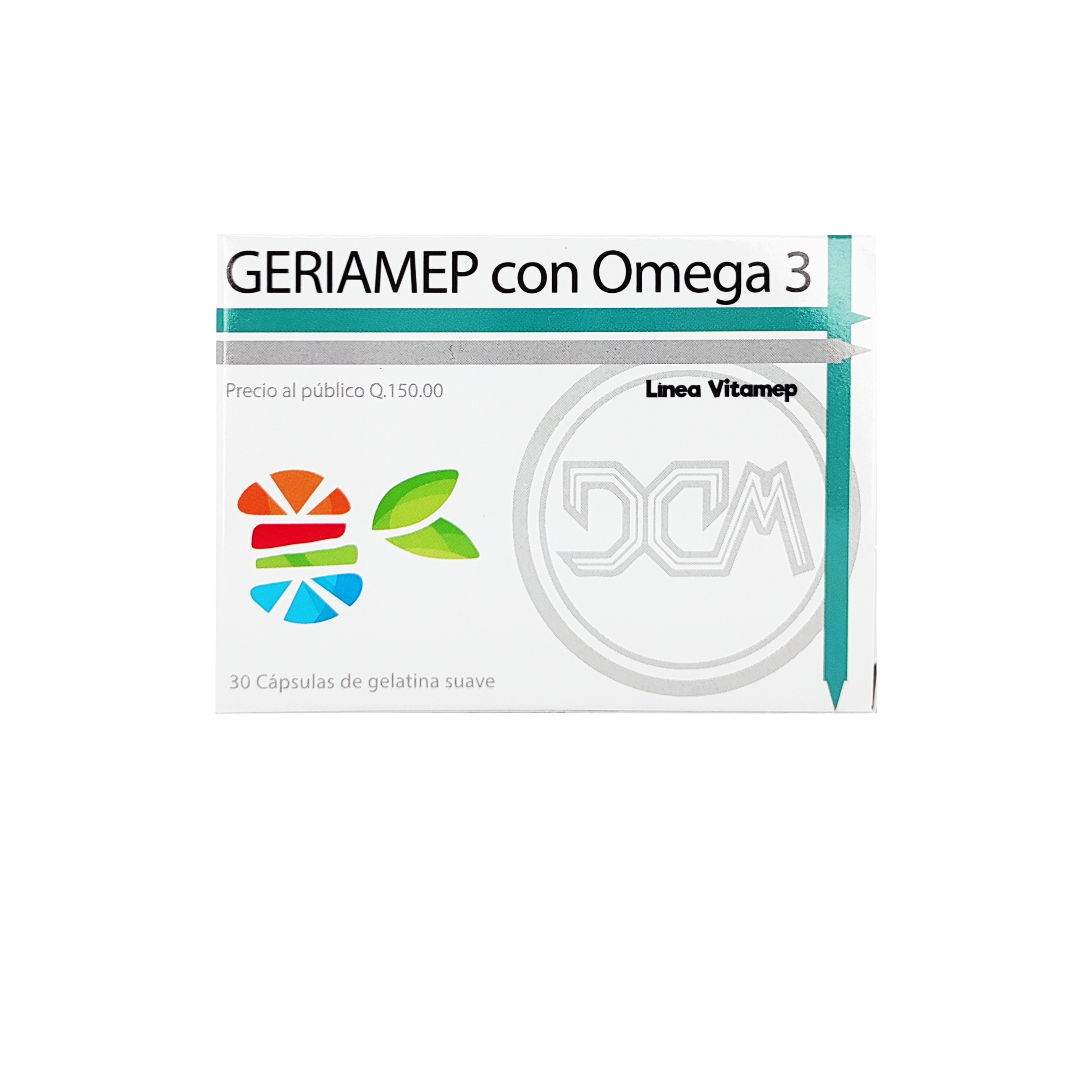 1489_Geriamep Con Omega 3, 30 gelcaps