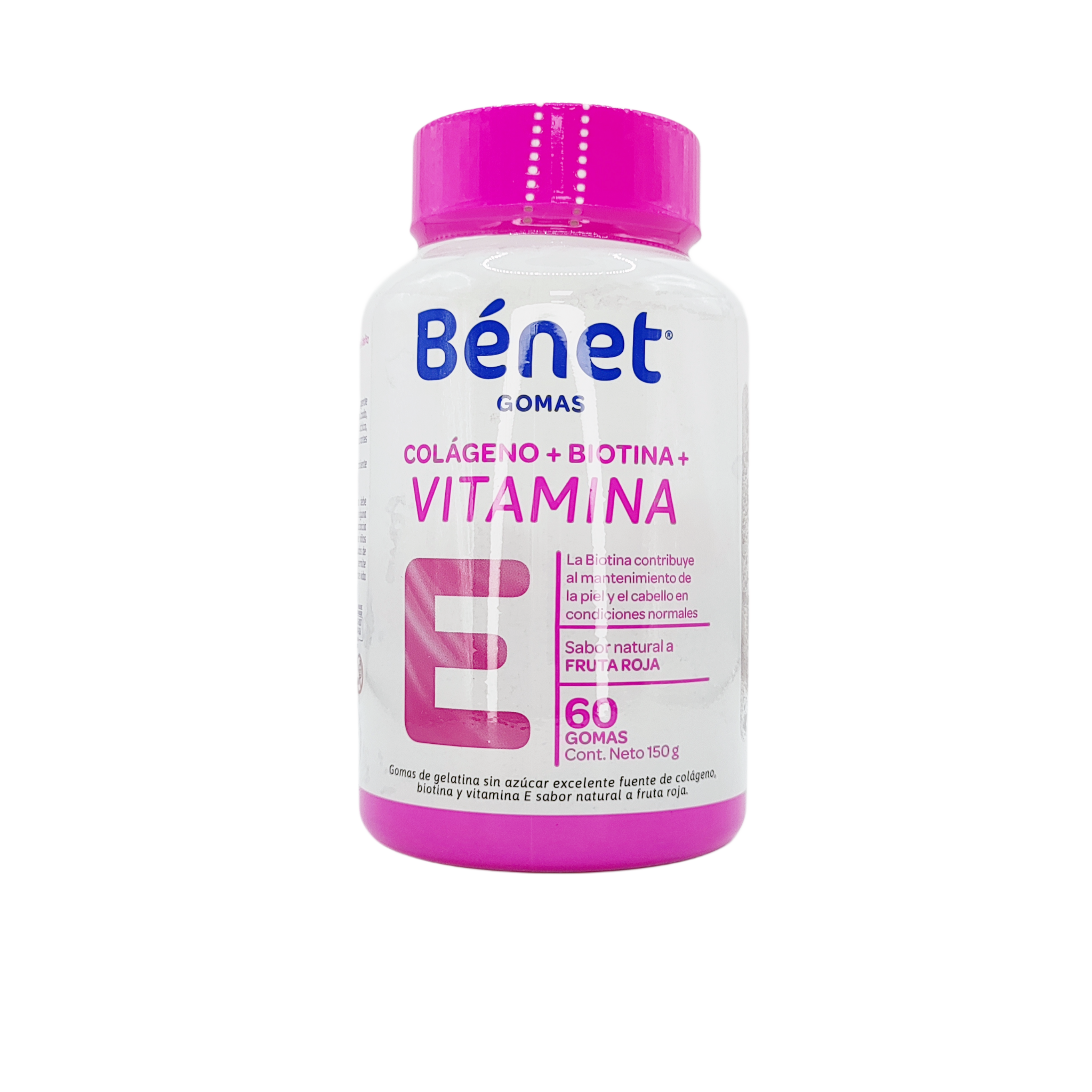 1495_Benet Colageno+Biotina+Vitamina E, 60 gomas