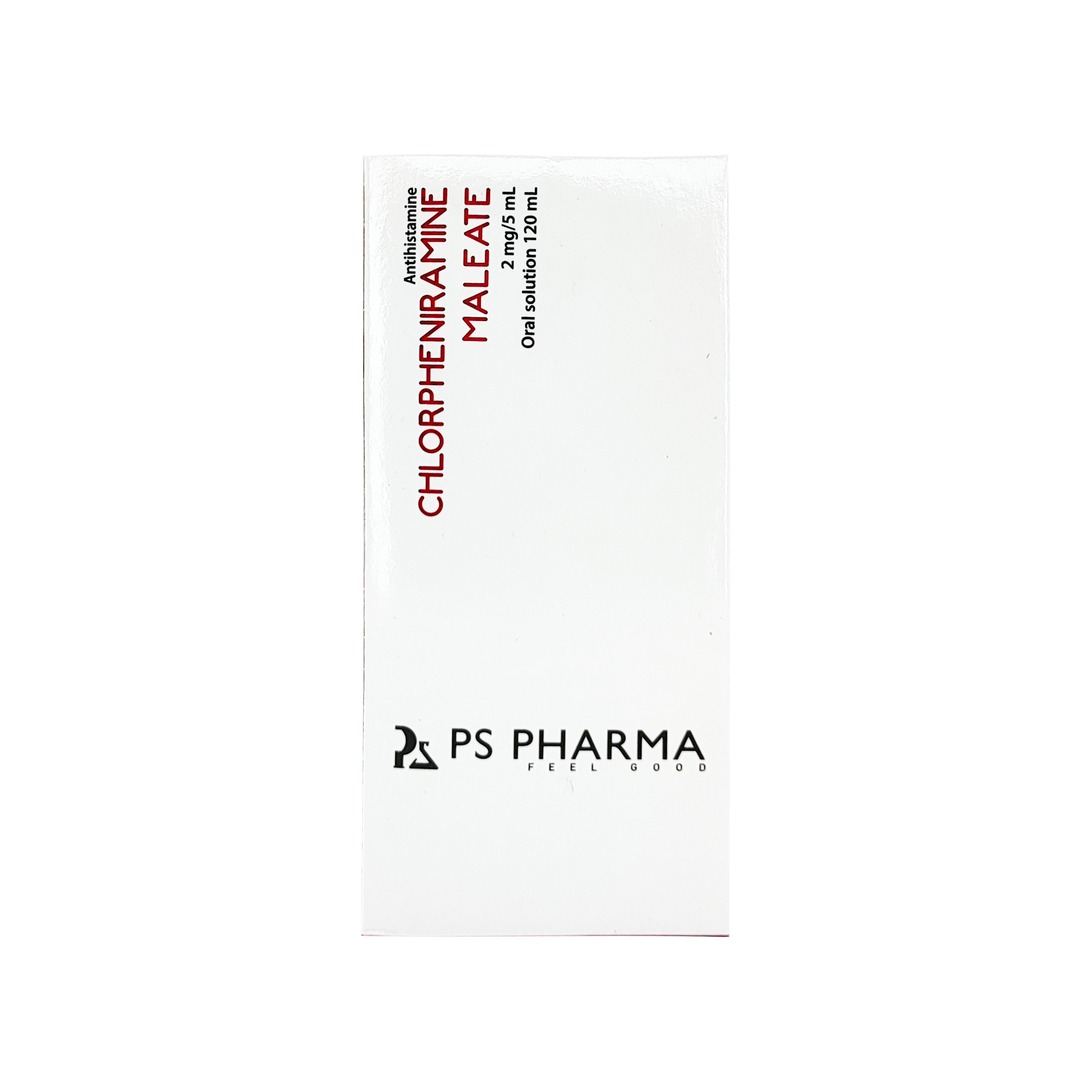 1713_Clorfeniramina PS Pharma 2mg_5ml , frasco 120ml