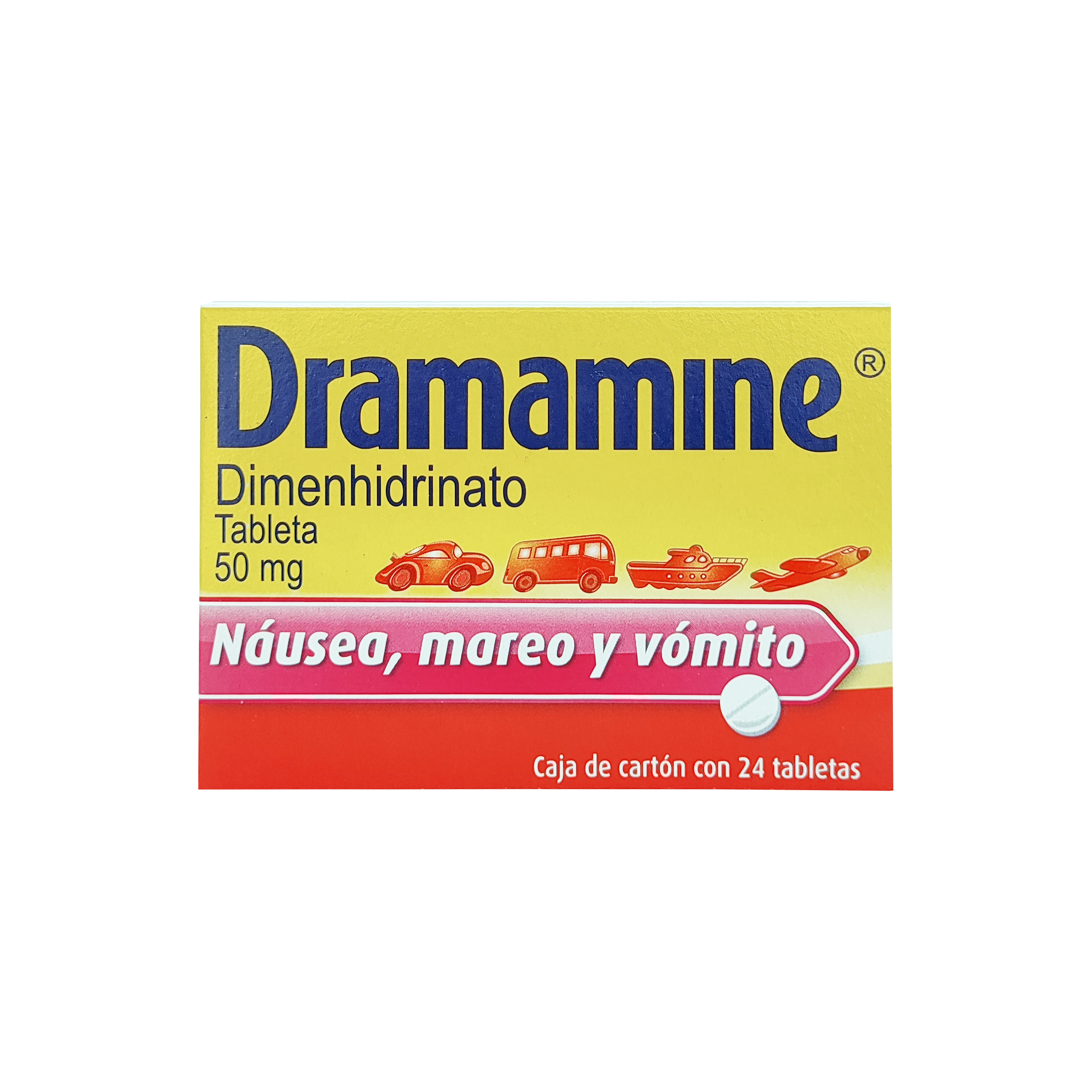 1722_Dramamine 50mg, 1 de 12 tabletas