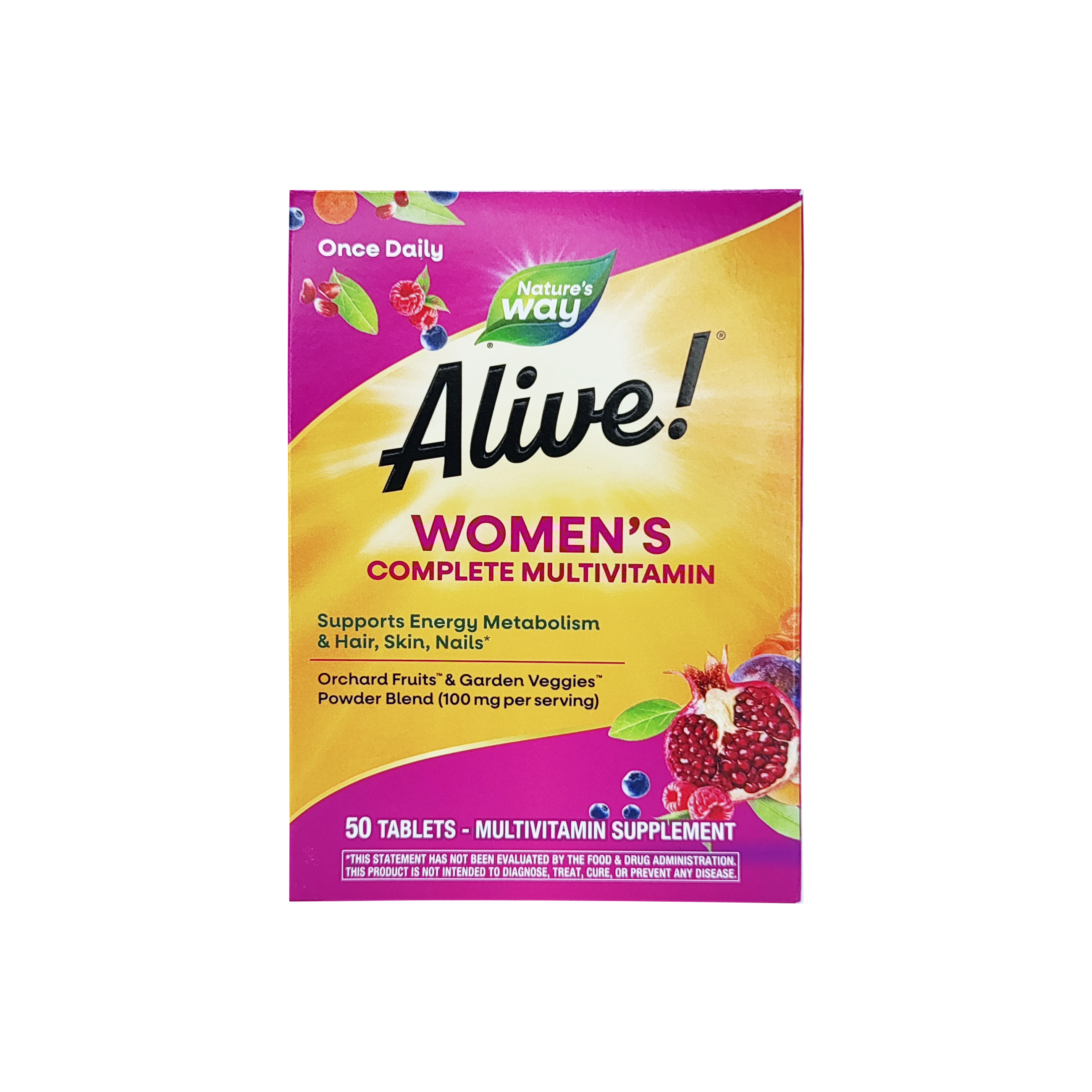 1836_Alive! Womens Energy, 50 tabletas