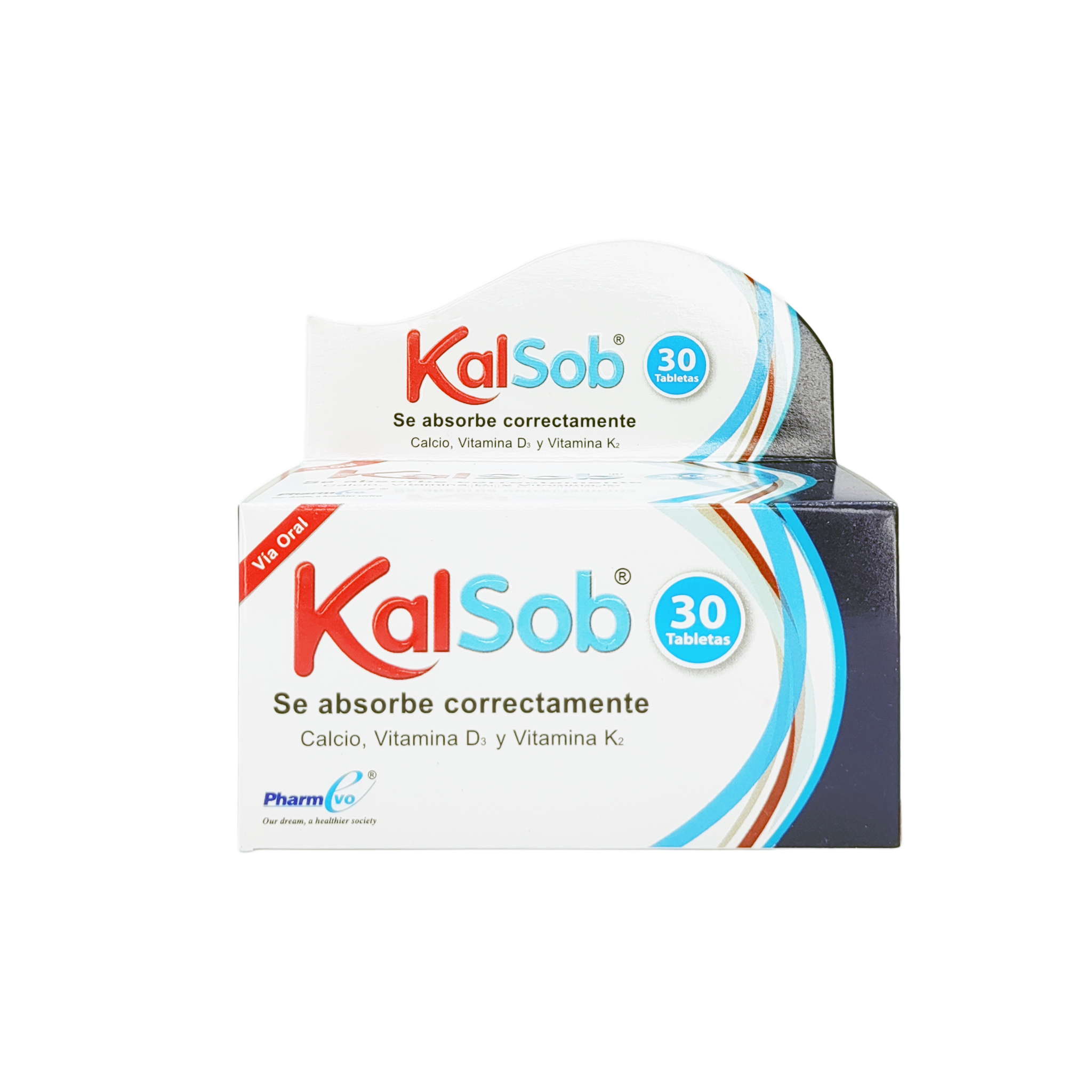 1977_Kalsob 800UI_500mg_90mcg, 30 tabletas