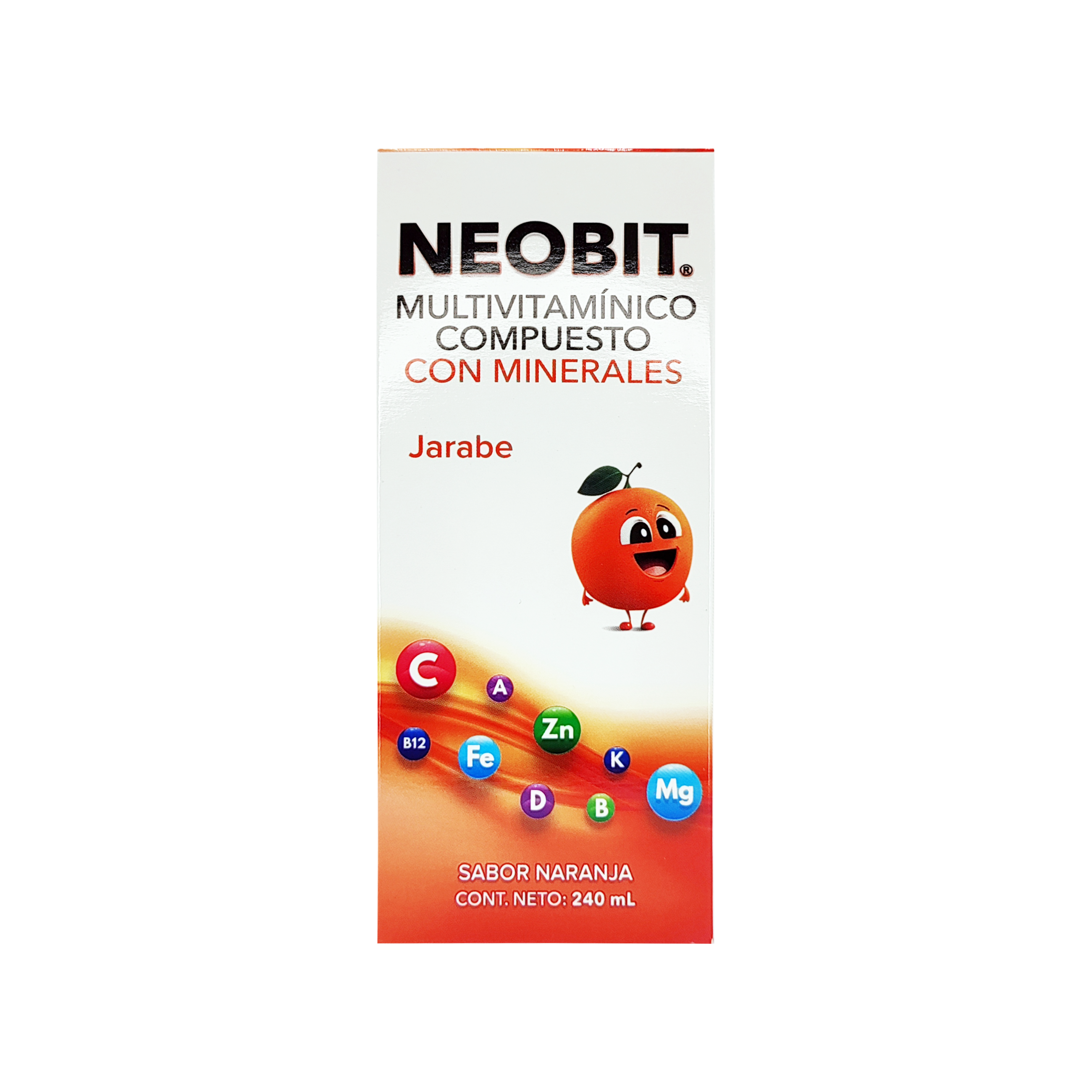 2008_Neobit Multivinaminico Compuesto Jarabe Sabor Naranja, frasco 240ml