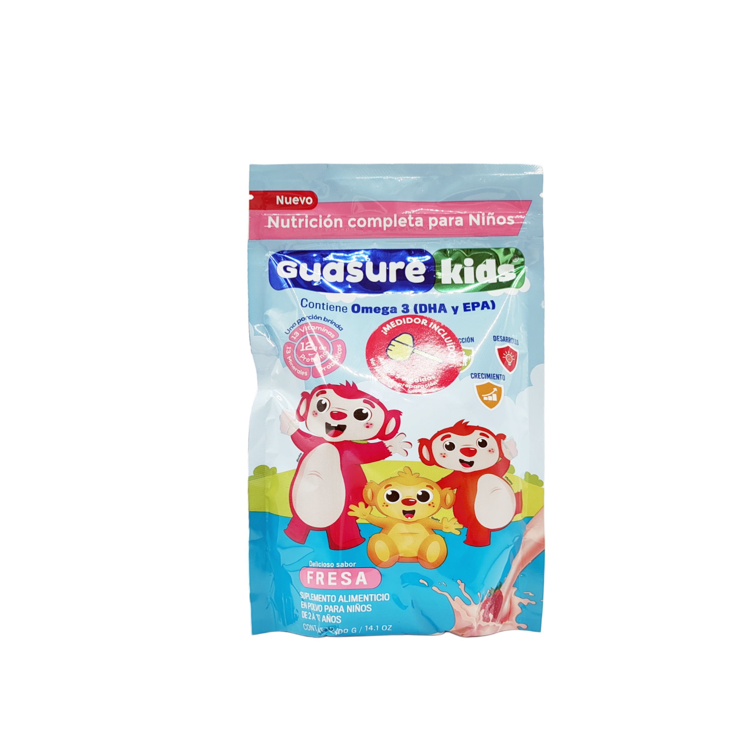 2010_Guasure Kids Fresa, bolsa 400g