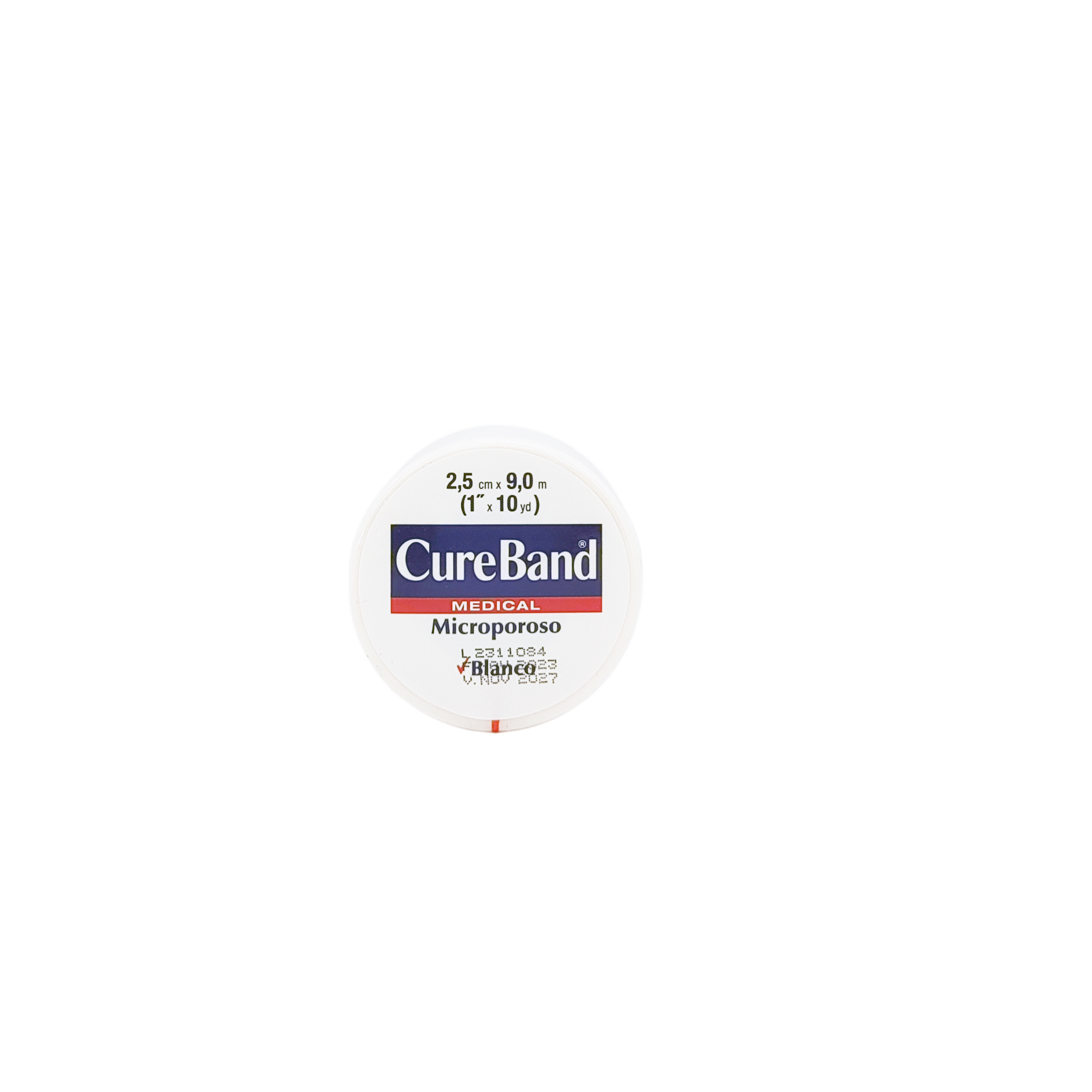 578_Cureband Micropore Blanco 1_10 yd, unidad