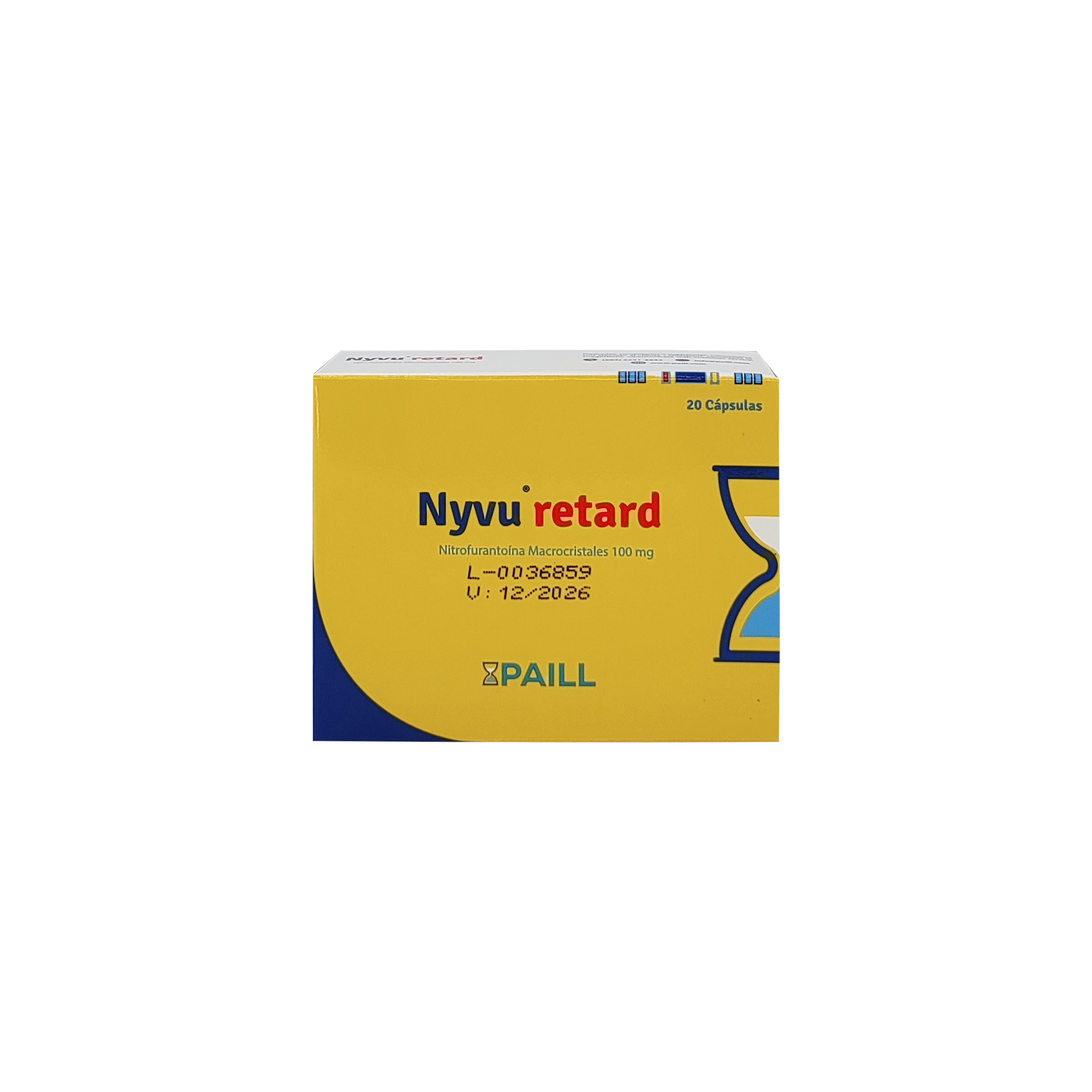 870_Nyvu Retard 100mg, 1 de 20 capsulas