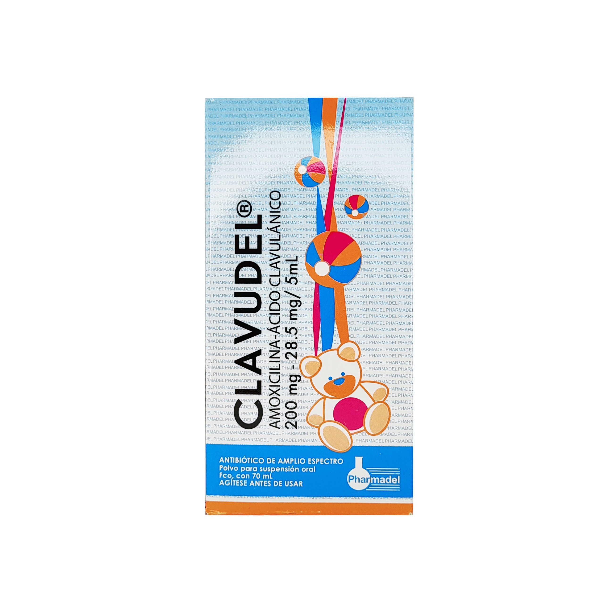 996_Clavudel 200mg 28.5mg_5ml, Suspensiขn 70ml